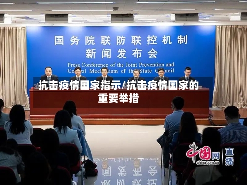 抗击疫情国家指示/抗击疫情国家的重要举措